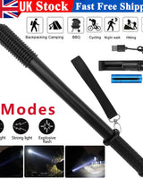 USB Rechargeable LED Security Torch Set - 3 Mode