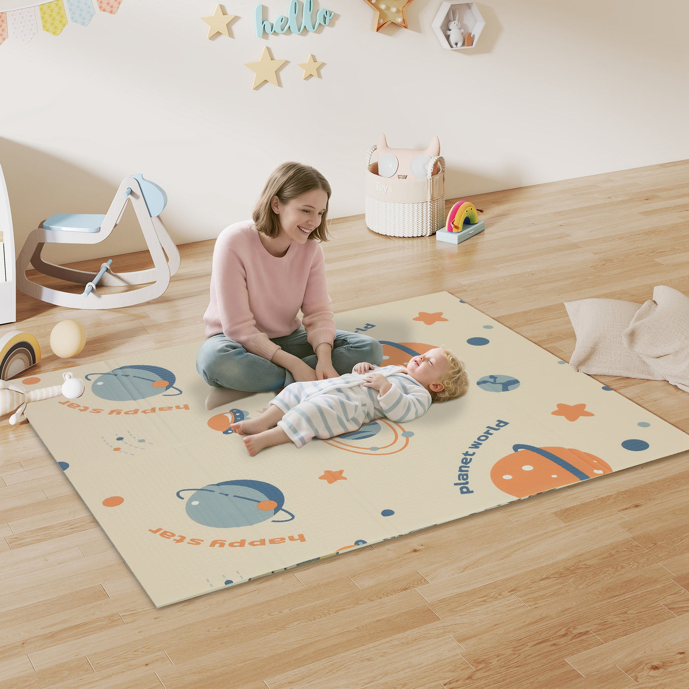 Baby Play Mat - Large Nursery Mat