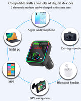Bluetooth 5.0 Car FM Transmitter with USB Charger - Image 4