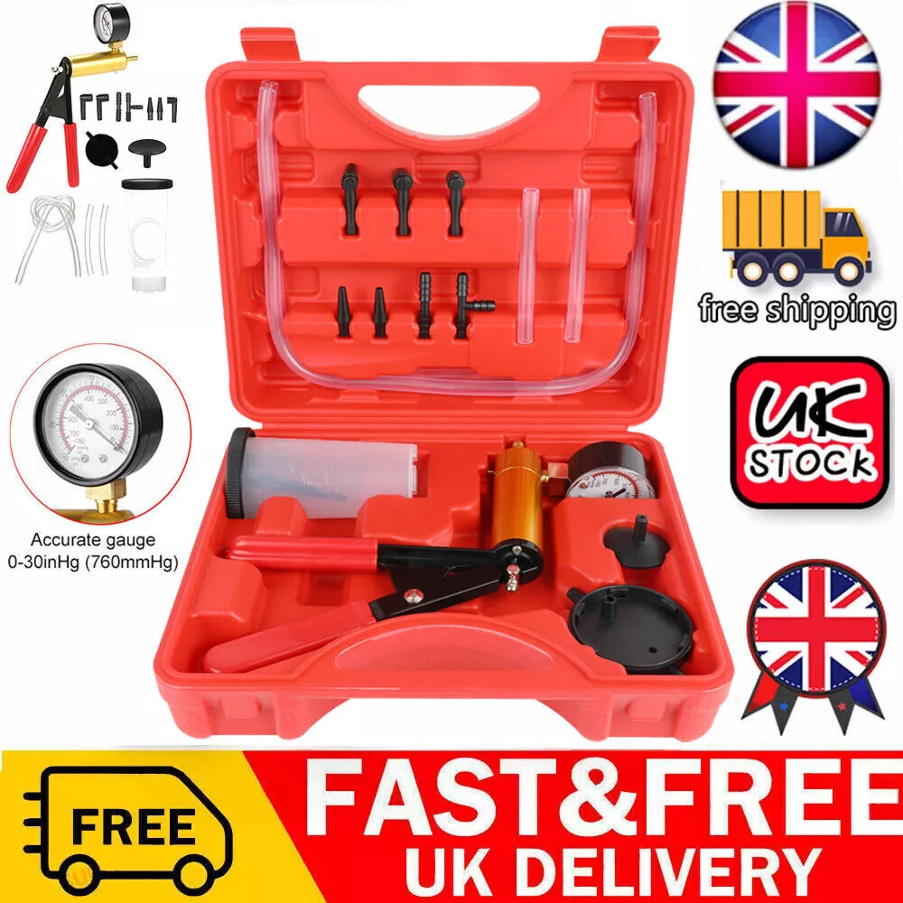 Hand-Held Brake Bleeder Vacuum Pump Set