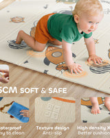 Baby Play Mat - Large Nursery Mat - Image 3