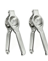 2x Portable Manual Citrus Juicer Squeezer