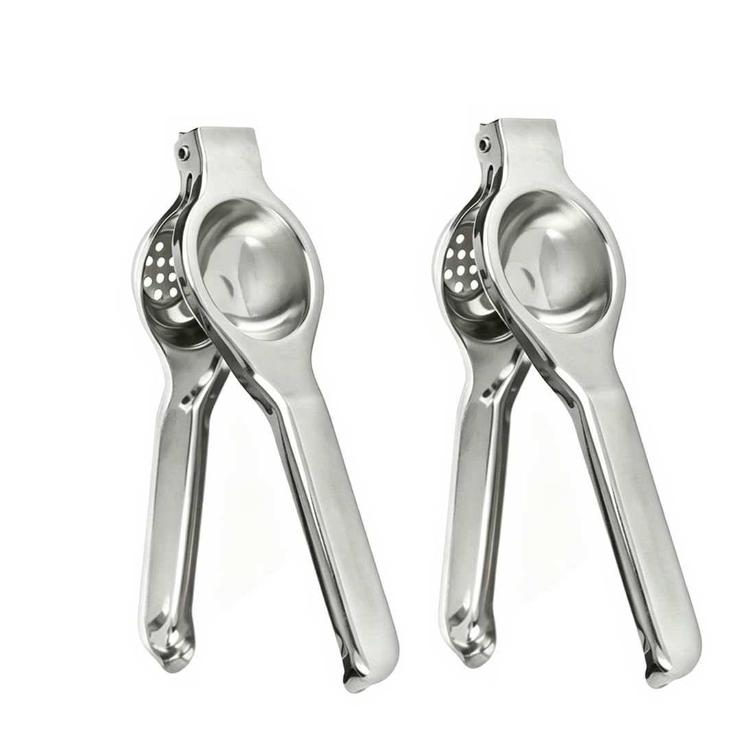 2x Portable Manual Citrus Juicer Squeezer