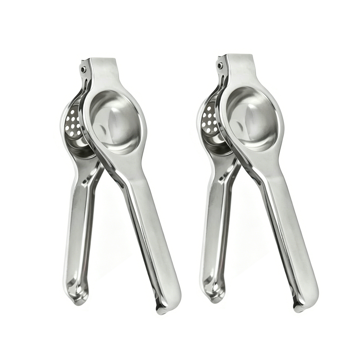 2x Portable Manual Citrus Juicer Squeezer