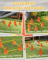 Dog Agility Training Cones (Set of 8) - Image 3