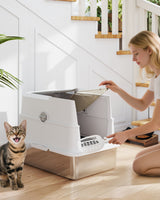 Durable Cat Litter Box for Daily Use