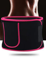 Waist Trimmer Belt with Phone Pocket - Pink/Black - Image 2