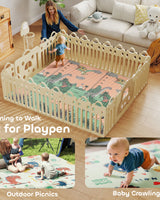 Baby Play Mat - Cushioned Foldable Mat - Image 2