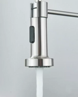 Monobloc Kitchen Sink Mixer Tap with Pull-Out Hose - Image 3