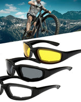 3 Pairs Wind-Resistant Motorcycle Riding Glasses