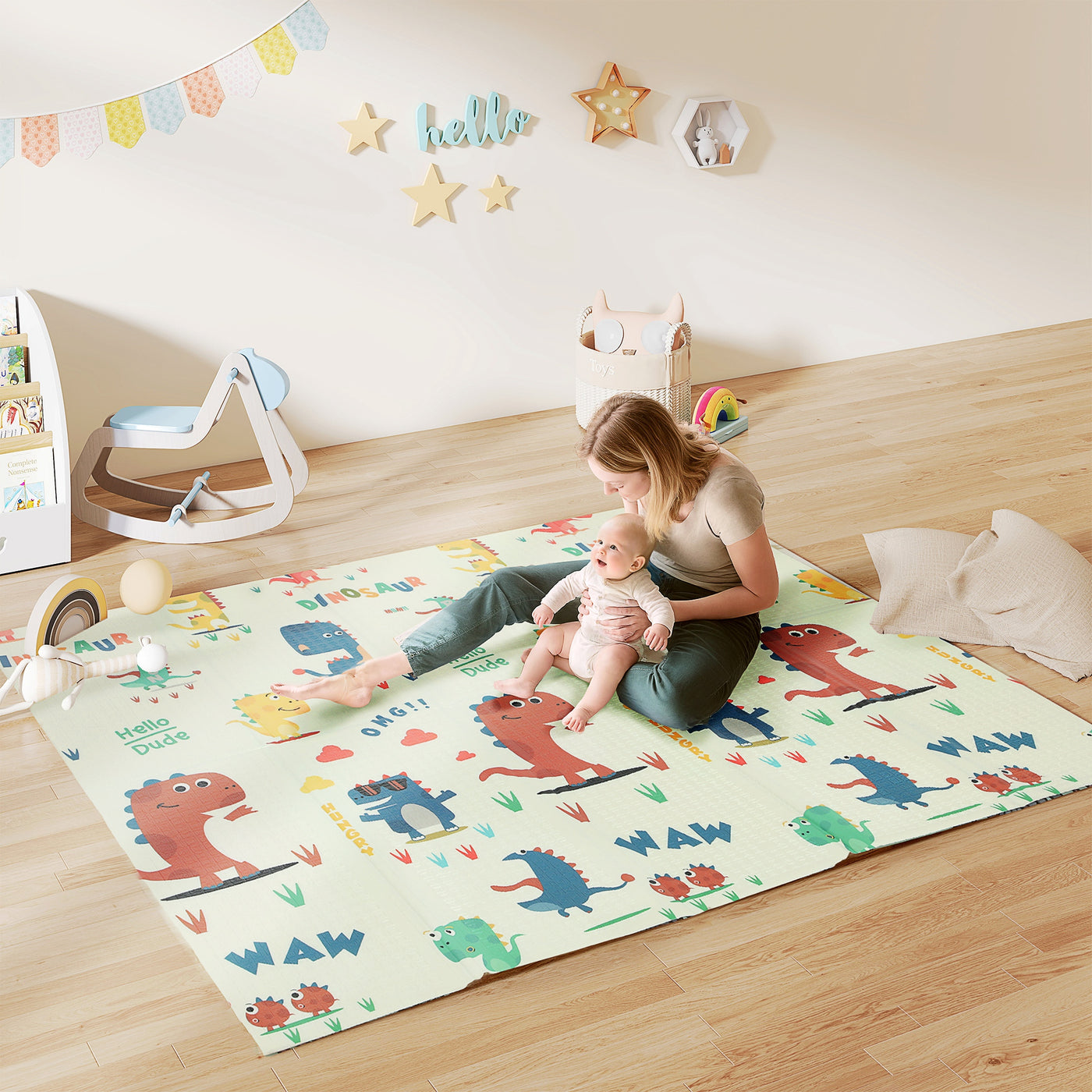 Baby Play Mat - Cushioned Foldable Mat