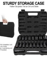 20PC Deep Impact Socket Set 1/2" Drive - Image 4