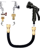 50FT Expandable Garden Hose with Spray Gun - Image 2